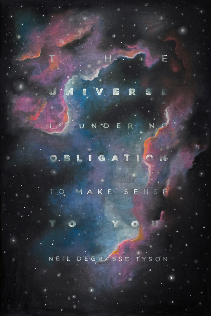 Famous Quotes Illustrated on Chalkboards by an Anonymous Student Duo typography student illustration chalk #chalk #illustration #poster