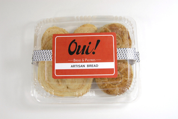 Oui! Bread & Pastries #page #stationary #packaging #design #& #oui #pastries #direction #corporate #brand #p #identity #for #art #web #bread