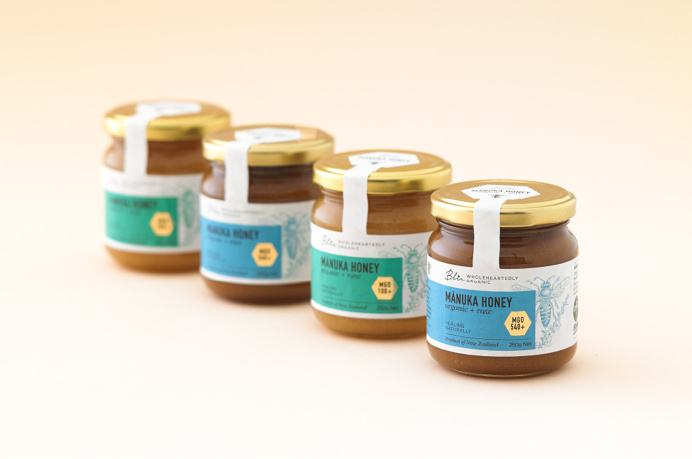 Blis Manuka Honey, Raw, Organic | Branding and Packaging Design | Studio Marche