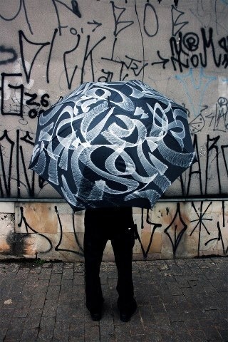 Tumblr #calligraphity #umbrella