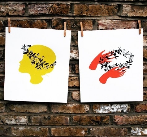 Design*Sponge » Blog Archive » karolin schnoor floral prints #print #floral