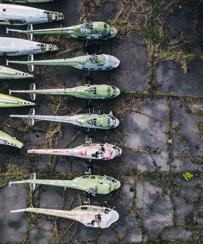 Strange and Surreal Abandoned Places in Russia From Above by Kosmaj Project