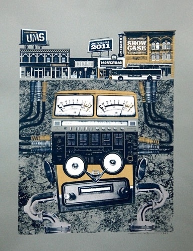 Ink Lounge Creative { art prints } #ink #alden #denver #screenprint #stu #colorado #gigposter #ums #poster #lounge