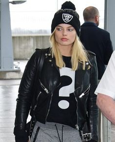 Margot Robbie Brando Biker Jacket | Top Celebs Jackets
