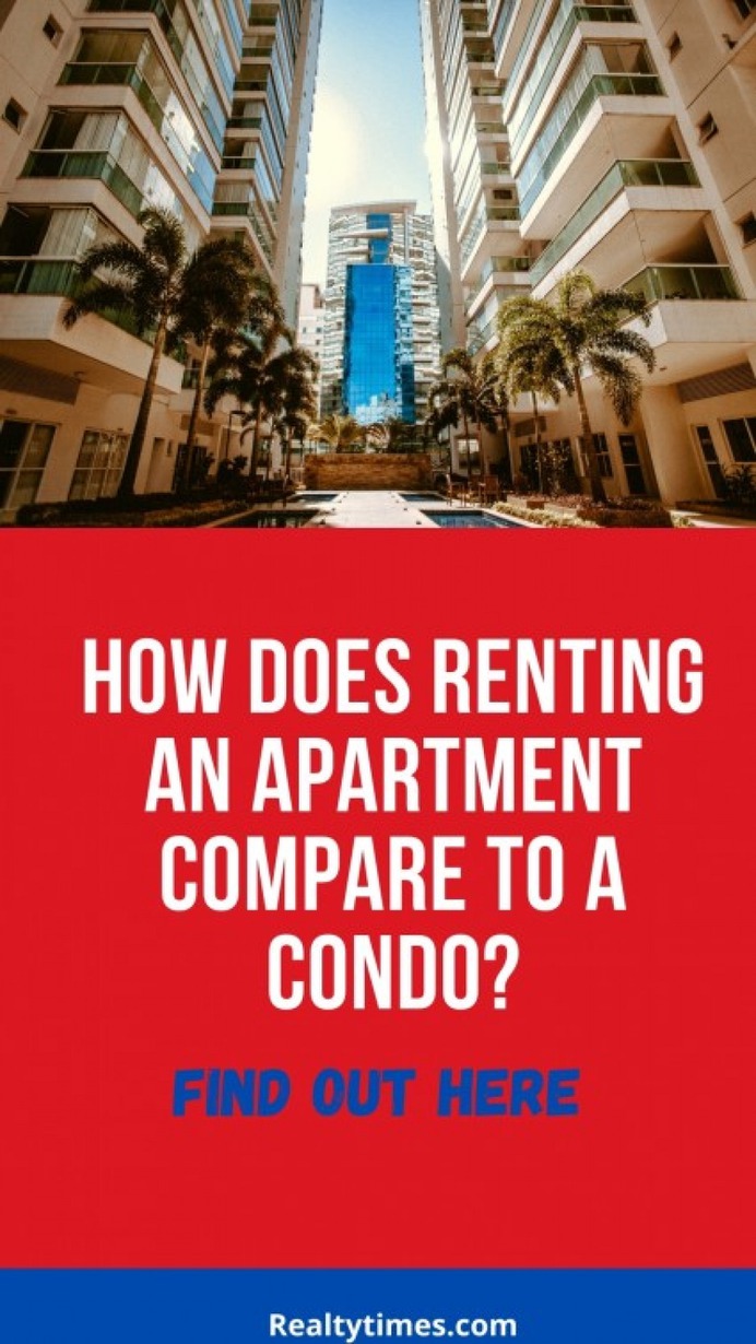 Comparing an Apartment Rental to A Condo Infographic