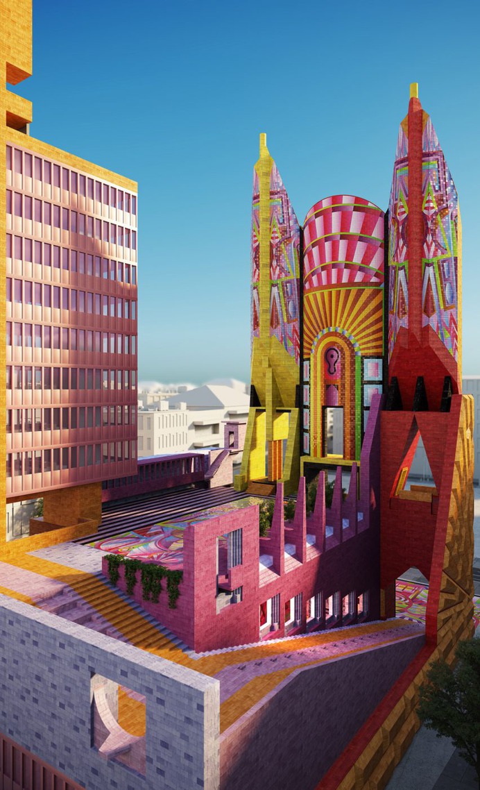 New Democratic Monument by Adam Nathaniel Furman