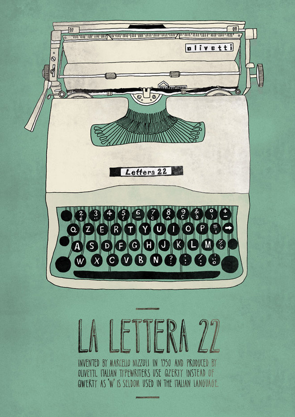 La Lettera 22 #emily #illustration #isles #poster