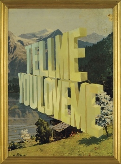 Wayne White | Word Paintings | bumbumbum #painting #awsome #art #typography
