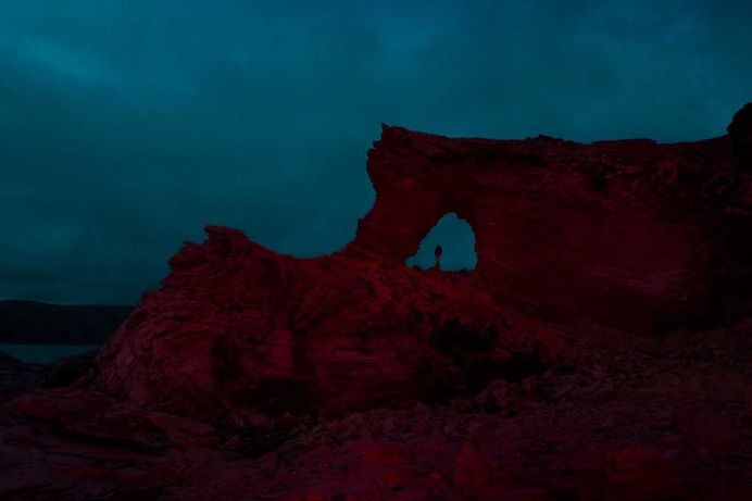Aeon: Fiery Red Nordic Landscapes by Oystein Sture Aspelund
