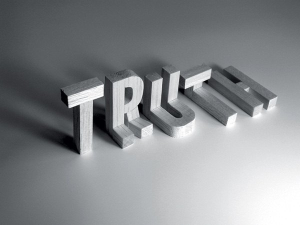 AGI #truth #graphic #3d #typography