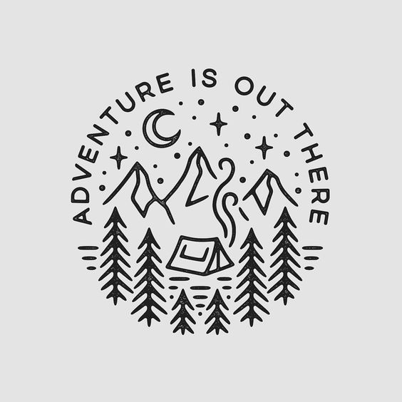 ⛺️✌🏻️ #graphicdesign #design #art #artwork #illustration #drawing #handdrawn #tattoo #linework #slowroastedco #blackwork #blackworknow