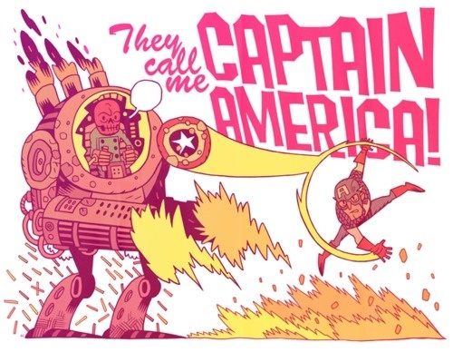 http://mrhipp.tumblr.com/ #america #captain
