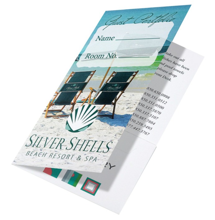 Personalized Hotel Room Key Card Holder