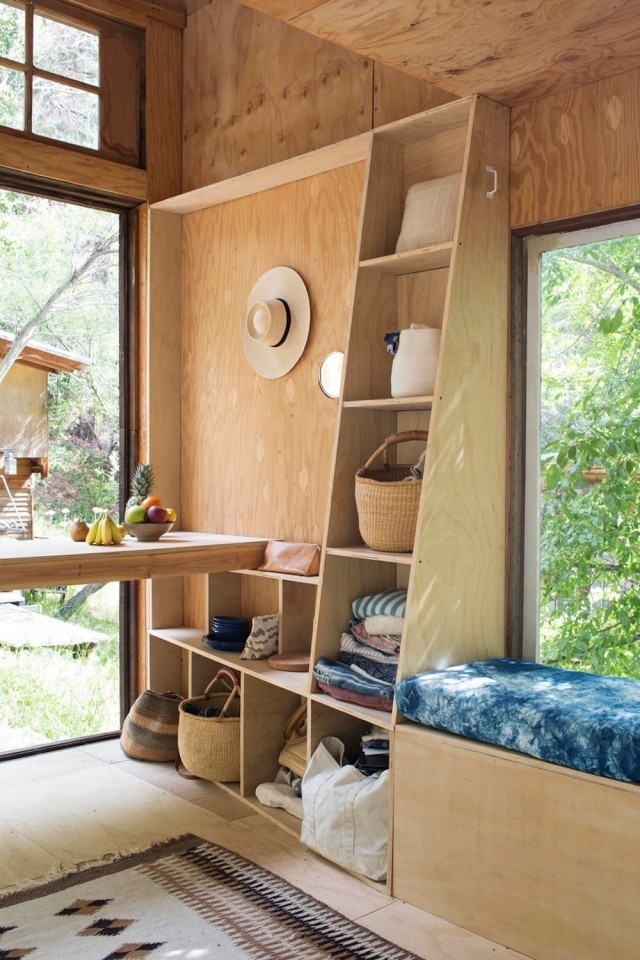 Cabin in Topanga8 #interior #design #decor #wood #architecture #deco #cabin #decoration