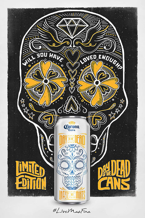 Corona Day of The Dead Cans #beer #cans