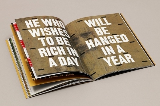 Accept & Proceed #print #big #book #spread #type