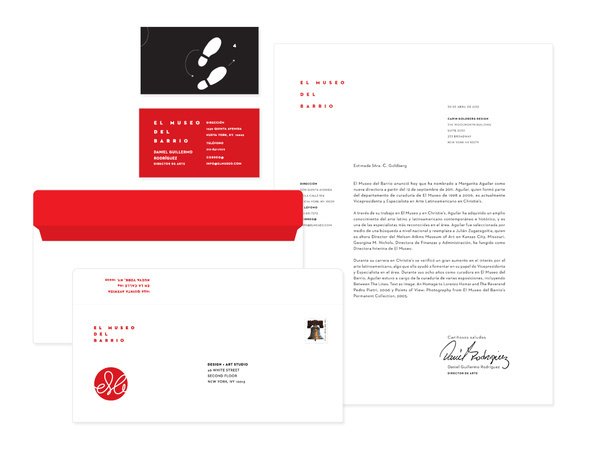 El Museo Del Barrio #museo #branding #design #environmental #identity