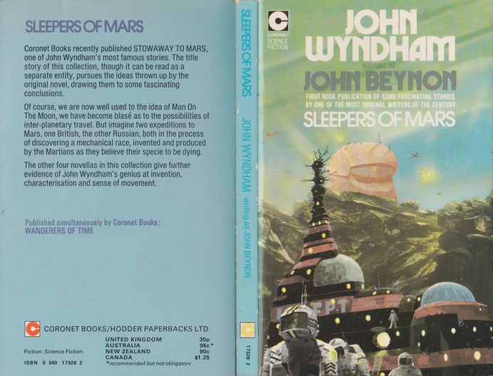 John Wyndham paperbacks (Coronet) 4