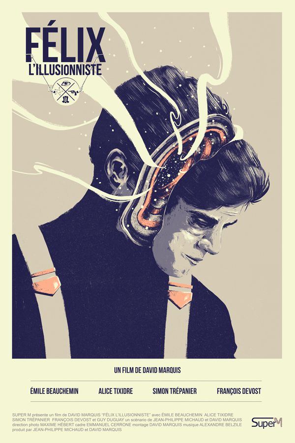 Felix l’Illusionniste x Official Poster by Marie Bergeron