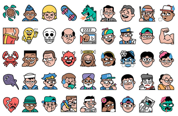 WORK: 1000 EMOJIS — FREE RANGE #emoji