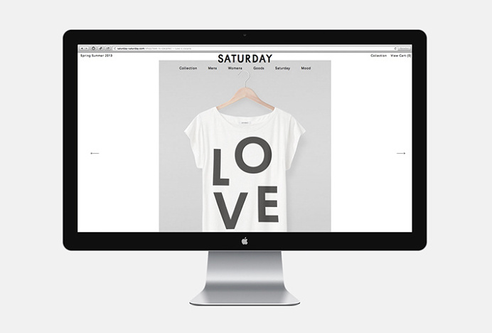 Saturday Saturday by Bureau Burger #web design #website