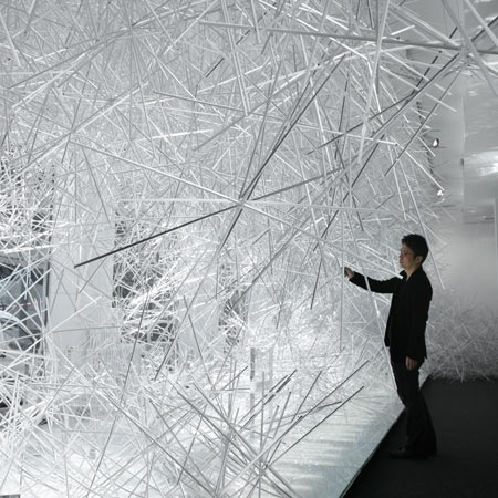 Snowflake by Tokujin Yoshioka for Kartell #tokujin #art #yoshioka #installation