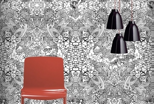 Intricate wallpaper | Pattern People | Surface Design + Inspiration #pattern #flora #fauna #graphic #people #illustration #and #wallpaper