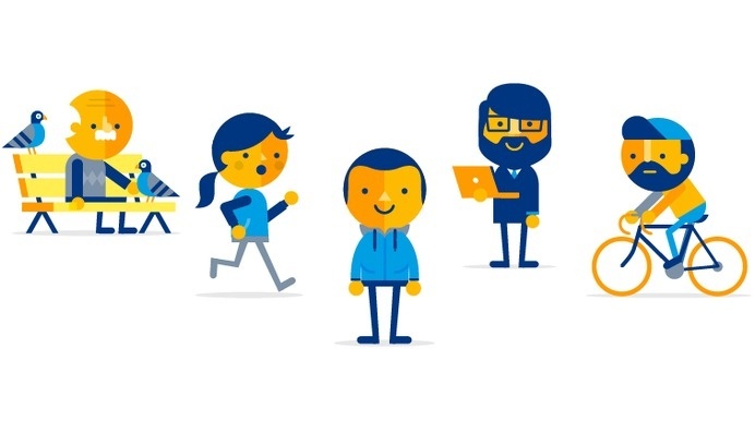 BOOKING.COM #human #illustration #character