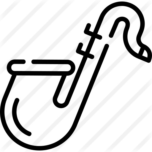 See more icon inspiration related to music and multimedia, Jazz, sax, wind instrument, musical instrument, saxophone and music on Flaticon.