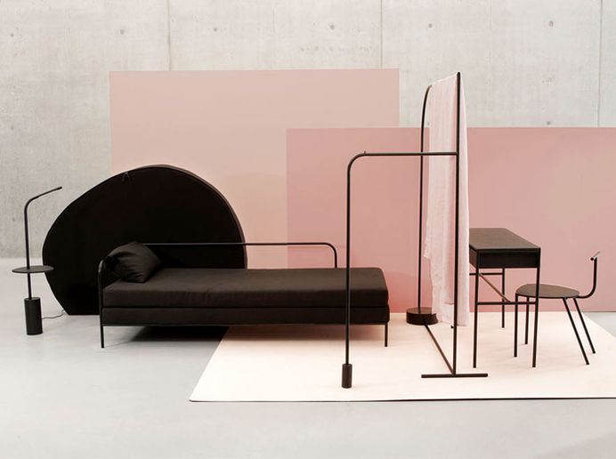 Minimalist Pieces of Black Furniture ILES - InteriorZine