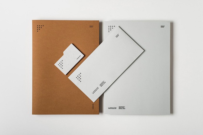 ABAD - Mindsparkle Mag Marina Goñi Studio designed the Identity for a product design studio.The concept of a collector and its box: different pieces organized in small boxes and cataloged. #logo #packaging #identity #branding #design #color #photography #graphic #design #gallery #blog #project #mindsparkle #mag #beautiful #portfolio #designer