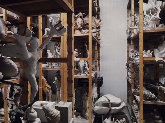 http://goodshoppe.wordpress.com/page/2/ #sculpture #museum #collection #grid #shelves