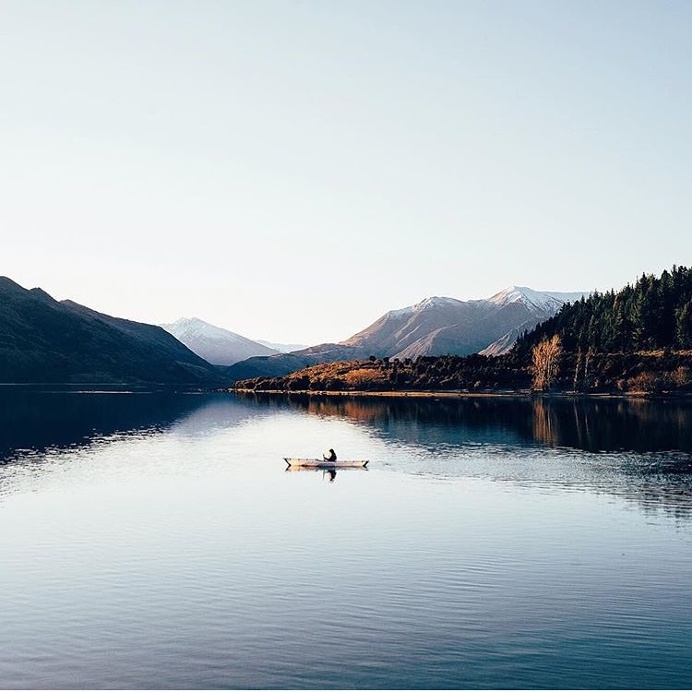 Mornings. Lake Wanaka, New Zealand. Photo by @lebackpacker