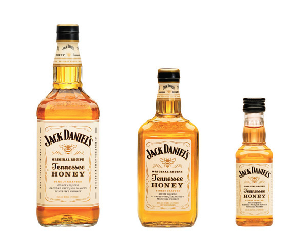 Jack Daniel's Tennessee Honey : Nathan Hinz #illustration #script #typography