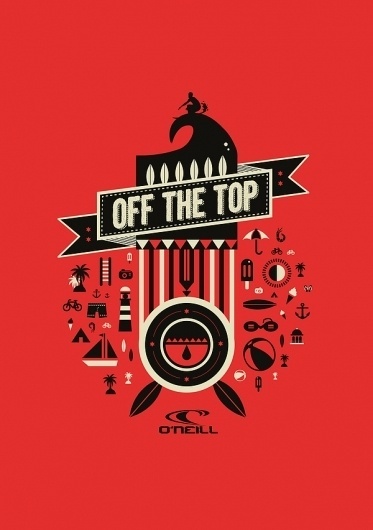 Various Illustrations 2012 on the Behance Network #vector #red #black #poster #grey
