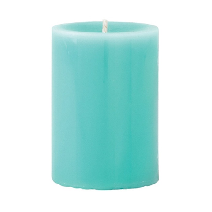 Mini Pillar Gooseberry & Peach Scented Candle