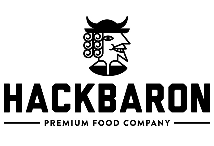 hackbaron. premium food company. #Logo #Food #Burger #Foodtruck #Brand