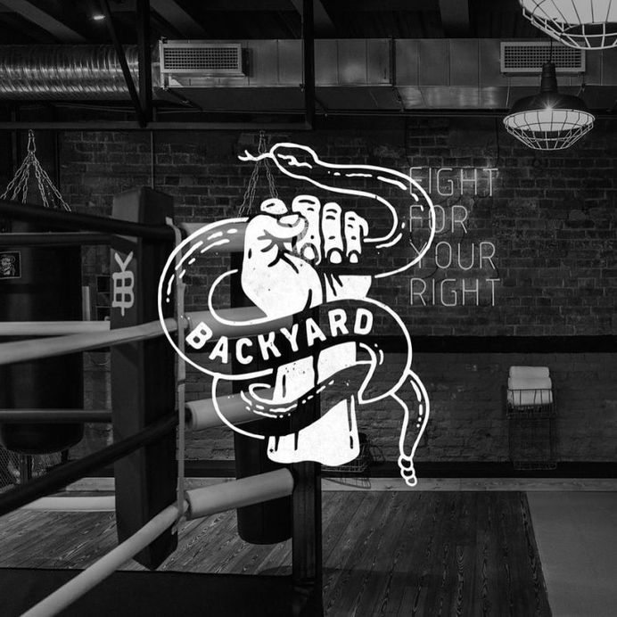 Boxing club logo