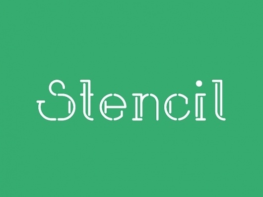 Neal Fletcher — Portfolio #design #stencil #fletcher #decani #art #deco #type #neal #typography