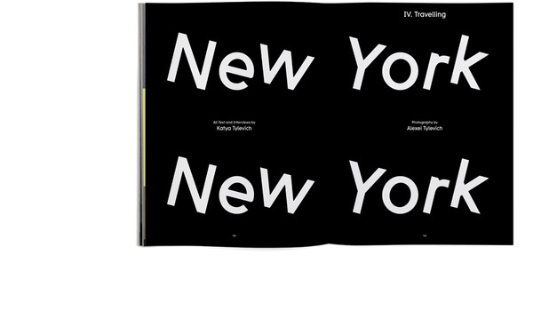 New York New York, Julia #white #editorial #black #typography