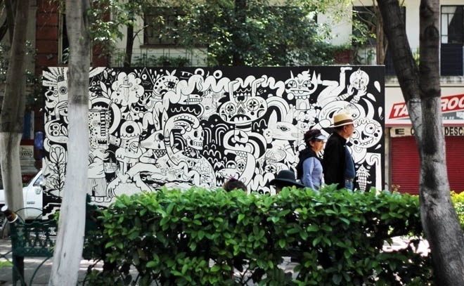 Blog | Jon Burgerman #mural