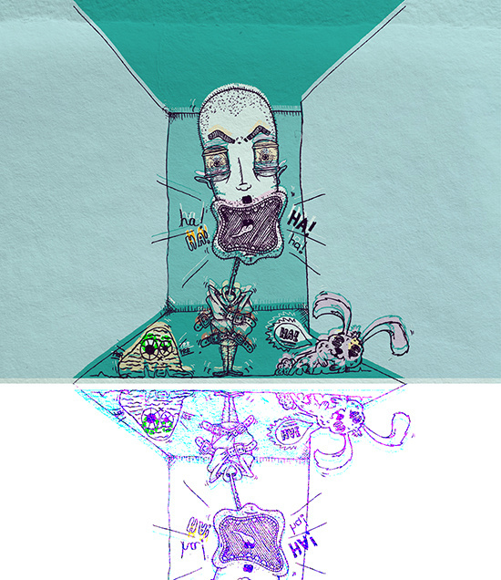 "Mad" by Molly Yllom #illustration #character #design