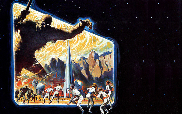 Reynold Brown - The Time Traveloers, 1964 #horror #travel #space #time #monster