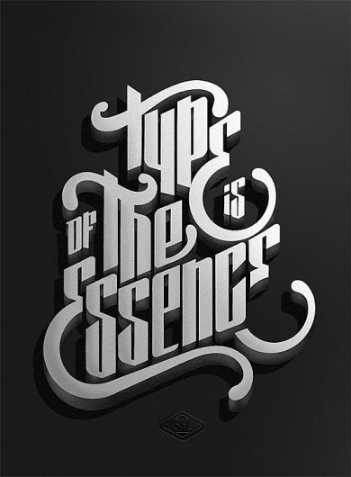 New Typography Designs » Design You Trust – Social Inspirations! #essence #of #is #the #poster #type