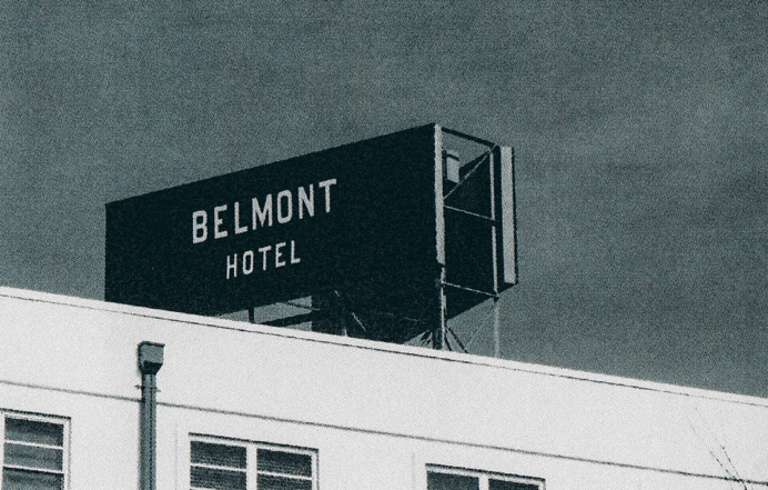 Belmont Hotel on Behance