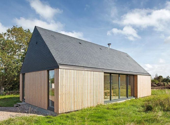 Small Vacation House in Erquy, France, Atelier 56S