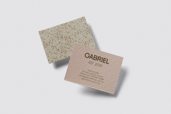 Gabriel Cafe Branding - Mindsparkle Mag Pop & Pac Studio designed Gabriel Cafe Branding. Gabriel is ingrained with a rich history; within its fabric are many wonderful moments, meals, memories and macchiatos. #logo #packaging #identity #branding #design #color #photography #graphic #design #gallery #blog #project #mindsparkle #mag #beautiful #portfolio #designer