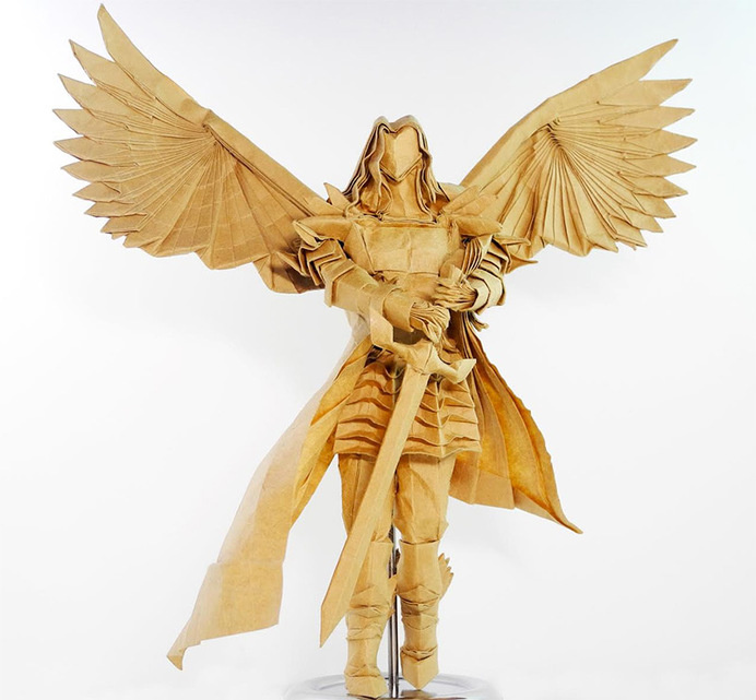 Surface to Structure: An Origami Exhibition Featuring 80 Paper Artists at Cooper Union paper origami exhibition #origami #paper #sculpture #art