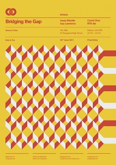 BTG Poster Series on the Behance Network #pattern #swiss #gunter #poster #music #1960 #ross #typography