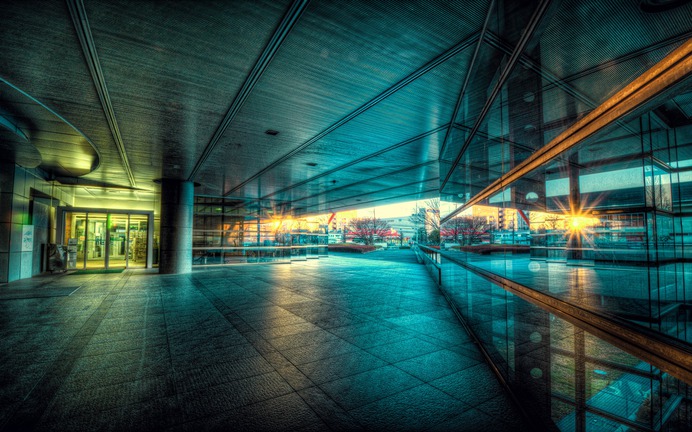 "Urban Sunset II" by Yuki Iwaoka #Photography #HDR #Wallpaper #Landscape